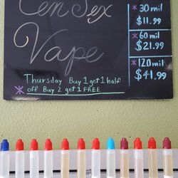 Centex Vape - House Juice on Thursdays is buy one get one half off, buy two get one free.