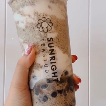 Sunright Tea Studio - Sunnyvale - Oreo Brûlée Boba Milk - 10/10 - Bubble Tea Near Me - Sunnyvale, California
