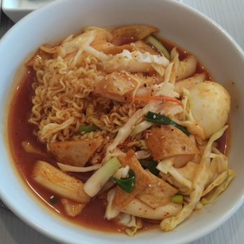 Mixed Grain - Spicy rice cakes (dukbokki) with ramen - Korean Near Me - Walnut Creek, California Mixed Grain - Spicy rice cakes (dukbokki) with ramen - Korean Near Me - Walnut Creek, California
