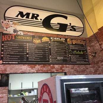 Mr G's Deli - Menu - Delis Near Me - Plano, Texas Mr G's Deli - Menu - Delis Near Me - Plano, Texas