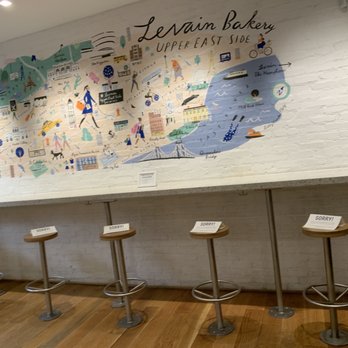 Levain Bakery - Upper East Side, NYC - Levain UES Mural - Bakeries Near Me - New York, New York