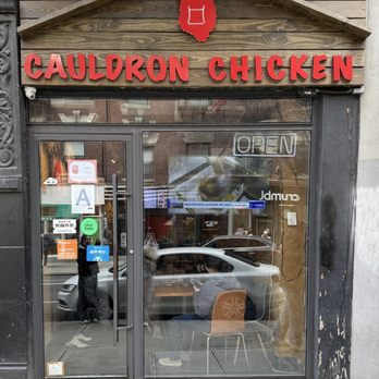 Cauldron Chicken - Total spent: $32.66 ($29.99- Whole Chicken Combo With 2 side, 2 drinks.) - Chicken Shop Near Me - New York, New York