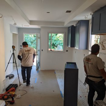 Garza Contractors - During: main kitchen going up - General Contractors Near Me - Silver Spring, Maryland