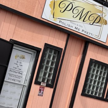 Polish Me Pretti Nails and SPA - Front of the nail salon/spa - Nail Salons Near Me - Detroit, Michigan