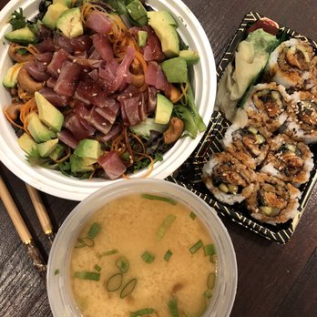Hands On - Irving Park Rd. - Hands On Salad, Una-Q Maki, Miso Soup - Sushi Bars Near Me - Chicago, Illinois Hands On - Irving Park Rd. - Hands On Salad, Una-Q Maki, Miso Soup - Sushi Bars Near Me - Chicago, Illinois