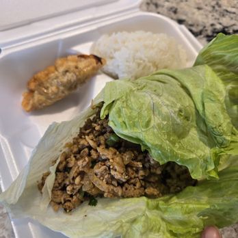Rice Box & Boba  - Chicken salad (laap ghai) - Laotian Near Me - Albuquerque, New Mexico