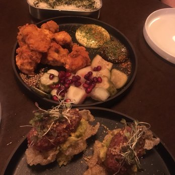 Moshi Ramen Bar - Crispy Tartare, Karaage & a side of rice - Ramen Near Me - Tacoma, Washington