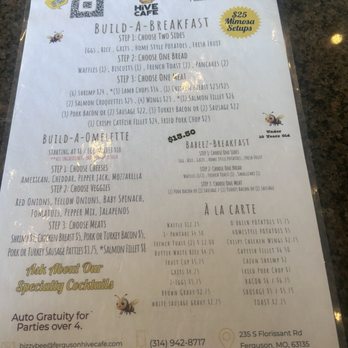 Hive Cafe - Breakfast & Brunch Near Me - Ferguson, Missouri