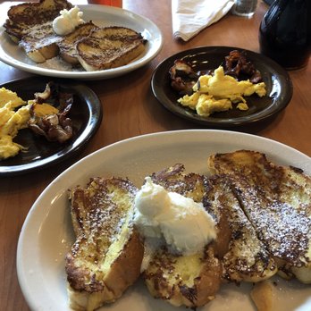 Village Inn - French Toast Combo:  Eggs, Bacon and French Toast.  Yum! - American Near Me - Tallahassee, Florida