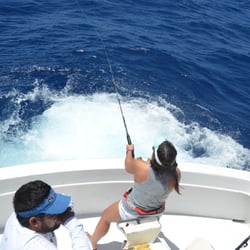Sea Born Fishing Charters - stand up white marlin