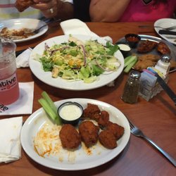 Native Grill & Wings - Wings and Asian chicken salad!!
