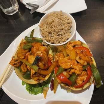 Ichiban Sushi Asian Bistro - Mango with chicken and shrimp - Sushi Bars Near Me - Bowie, Maryland