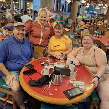Whispering Canyon Cafe - Cindy our server - Barbeque Near Me - Lake Buena Vista, Florida