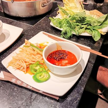 Happy Lamb Hot Pot - Another selection of fresh ingredients from the buffet. - Hot Pot Near Me - Grand Prairie, Texas Happy Lamb Hot Pot - Another selection of fresh ingredients from the buffet. - Hot Pot Near Me - Grand Prairie, Texas