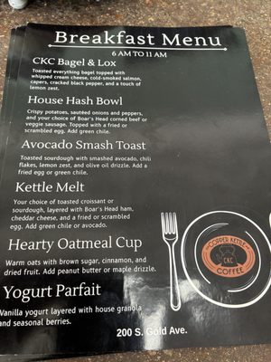 Menu photo 3 Copper Kettle Coffee Deming, NM Menu photo 3 Copper Kettle Coffee Deming, NM