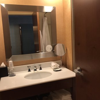 The Westin Chicago North Shore - Bathroom vanity was ok, could do with. More space. Or even a double sink. I like the makeup mirror though - Hotels Near Me - Wheeling, Illinois The Westin Chicago North Shore - Bathroom vanity was ok, could do with. More space. Or even a double sink. I like the makeup mirror though - Hotels Near Me - Wheeling, Illinois