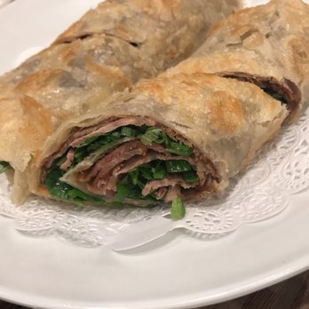 Ma's Dumpling House - Beef wrap with chewy fatty meat - Dim Sum Near Me - Anaheim, California Ma's Dumpling House - Beef wrap with chewy fatty meat - Dim Sum Near Me - Anaheim, California