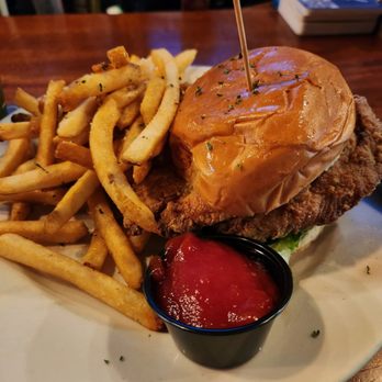 4th Wall Restaurant & Bar - Chicken sandwich and fries - Pubs Near Me - Boston, Massachusetts