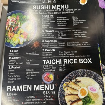 Taichi Bubble Tea - Menu 2 of 2 - Poke Near Me - Sacramento, California Taichi Bubble Tea - Menu 2 of 2 - Poke Near Me - Sacramento, California