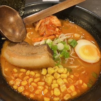 Marumen - spicy miso ramen with corn and kimchi - Ramen Near Me - Fairfax, Virginia Marumen - spicy miso ramen with corn and kimchi - Ramen Near Me - Fairfax, Virginia
