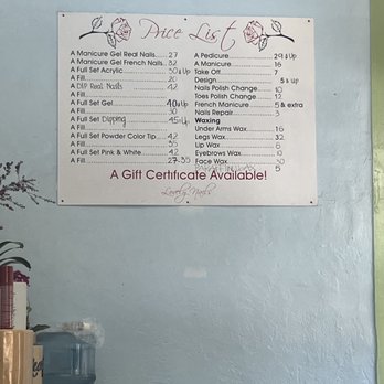Lovely Nails - Menu - Nail Salons Near Me - Lincoln, California