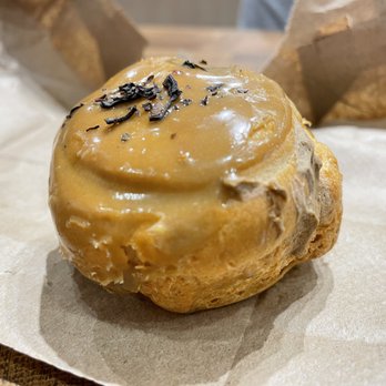 Bloom - Earl Grey Cream Puff ($3.85) - Desserts Near Me - Toronto, Ontario