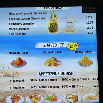 Aloha Express - Specialty drinks - Hawaiian Near Me - Visalia, California