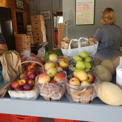 Moses Farm - Apples, melons, tomatoes.  Gods gift to us.