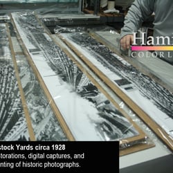 Hamilton Color Lab - We can reproduce and restore vintage panoramic photos in any custom size.