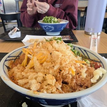 Marugame Udon - Cheese katsu tomatama udon - Japanese Near Me - Cupertino, California Marugame Udon - Cheese katsu tomatama udon - Japanese Near Me - Cupertino, California