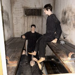 Hill Aerospace Museum - Jail mannequins