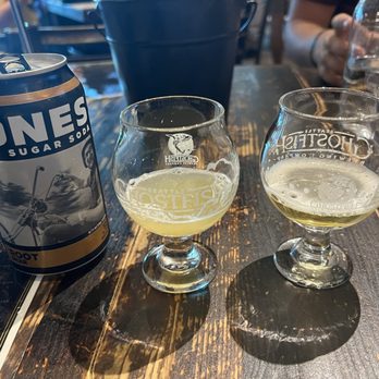 Ghostfish Brewing - Our favorites... the root beer, meteor, and I can't remember the other one - Breweries Near Me - Seattle, Washington