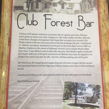 Club Forest - information about the club forest bar - Bars Near Me - Plover, Wisconsin