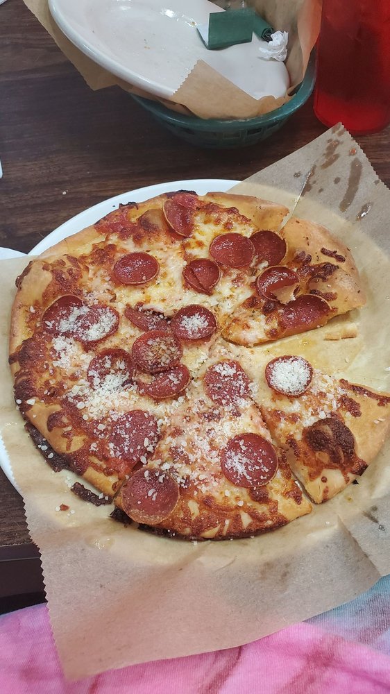 Food from Pat's Pizza