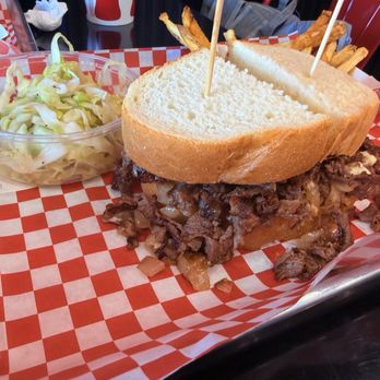 BIGGIES Sandwiches  - Steak House featuring grilled onion and blue cheese crumble that doesn't overpower the balance of the other flavors - Sandwiches Near Me - Henderson, Nevada