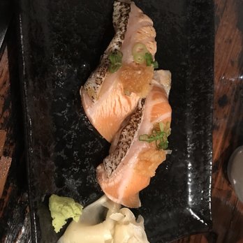 AOI Sushi and Izakaya - Fatty salmon belly special - Sushi Bars Near Me - Boulder, Colorado AOI Sushi and Izakaya - Fatty salmon belly special - Sushi Bars Near Me - Boulder, Colorado