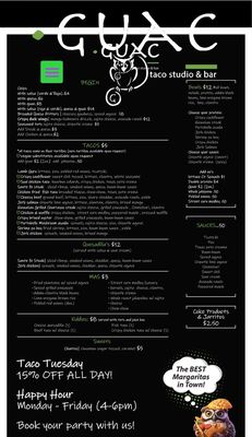 Menu photo 8 Guac Taco Studio Stone Mountain, GA Menu photo 8 Guac Taco Studio Stone Mountain, GA