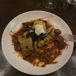 McLemore Resort - Parpadelle with wild boar Ragu.