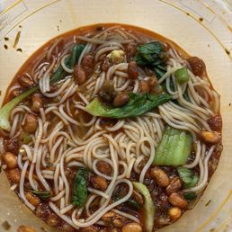 Sweet and Sichuan Hot & Sour Soup Noodles (V)* Sweet and Sichuan Hot & Sour Soup Noodles (V)*