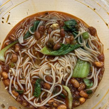 Mian - Sweet and Sichuan Hot & Sour Soup Noodles (V)* - Chinese Near Me - Los Angeles, California Mian - Sweet and Sichuan Hot & Sour Soup Noodles (V)* - Chinese Near Me - Los Angeles, California