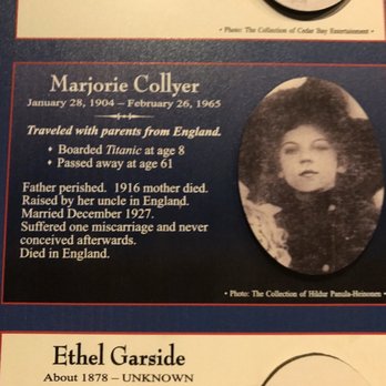 Titanic Museum Attraction - My passenger survivor - Museums Near Me - Pigeon Forge, Tennessee