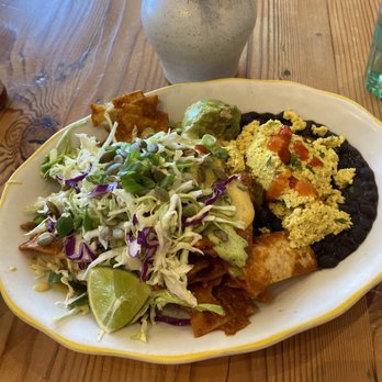 Kitchen Mouse Cafe - Mikey 's Chilaquiles (Vegan) - Vegan Near Me - Los Angeles, California Kitchen Mouse Cafe - Mikey 's Chilaquiles (Vegan) - Vegan Near Me - Los Angeles, California