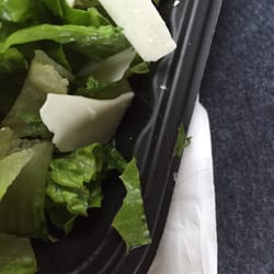 Wendy's - Notice the hair coming out of the side of the salad bowl? It's not mine.
