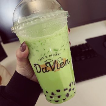 Da Vien Coffee - Pandan Milk Tea - Desserts Near Me - Westminster, California Da Vien Coffee - Pandan Milk Tea - Desserts Near Me - Westminster, California