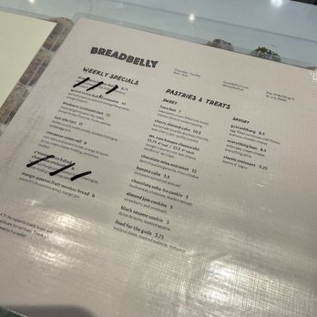 Breadbelly - menu july 2025 - Bakeries Near Me - San Francisco, California Breadbelly - menu july 2025 - Bakeries Near Me - San Francisco, California