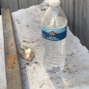 ITH Landscape - More water bottles littered after the job was finished - Landscaping Near Me