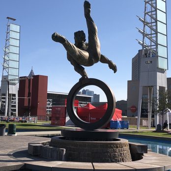 Flair Across America Statue - Public Art Near Me - Atlanta, Georgia Flair Across America Statue - Public Art Near Me - Atlanta, Georgia