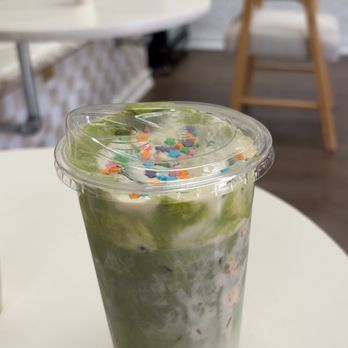 Hefs Haus - birthday cake matcha - Coffee & Tea Near Me - Scottsdale, Arizona Hefs Haus - birthday cake matcha - Coffee & Tea Near Me - Scottsdale, Arizona