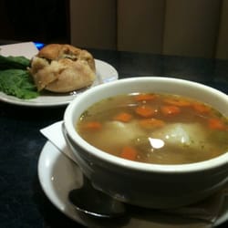 Knishes & Dishes - Kreplach soup! Mazal Tov!