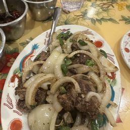 Sautéed chicken livers